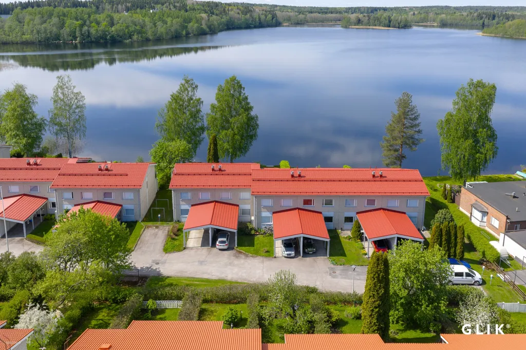 Vista aérea - Apartment with Lake View in Tohloppi, Tampere
