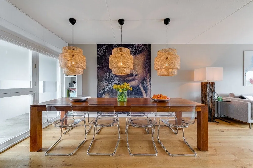 Söögituba - Furnished 4-Bedroom Apartment in Amsterdam