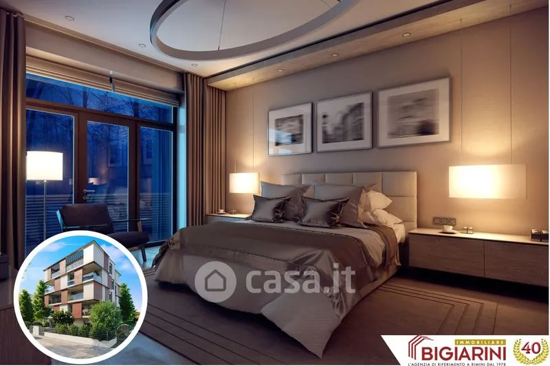 Chambres - Trilocale with Balcony in Rimini