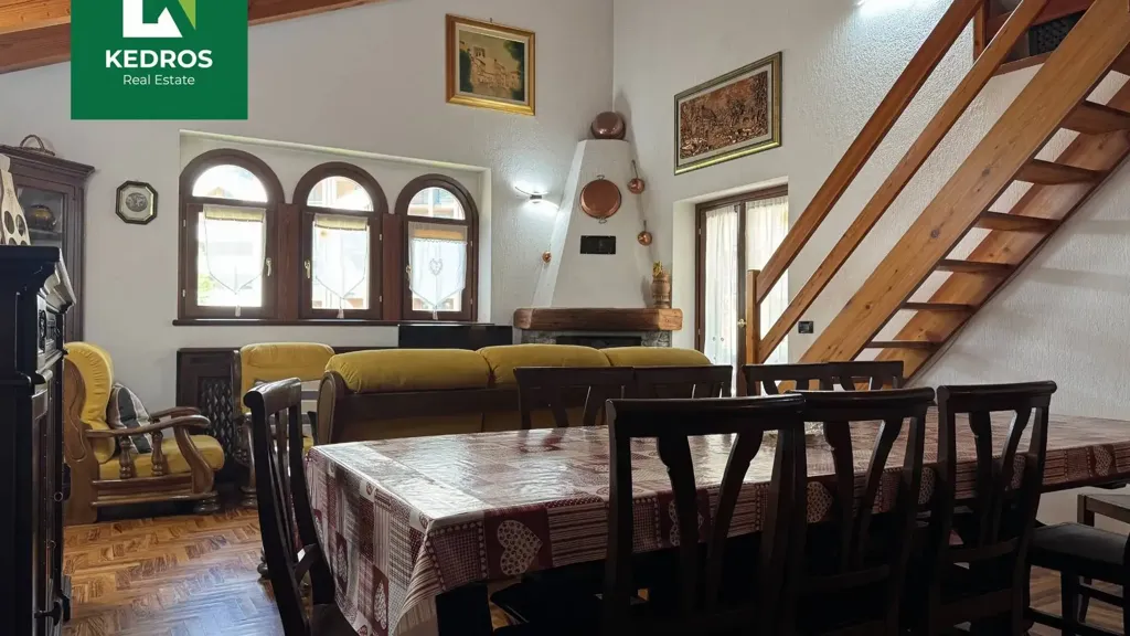 Salle à manger - Apartment with Mountain View in Courmayeur