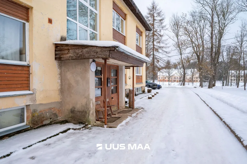Välivaade - Renovated Apartment with Balcony in Ahja Centre