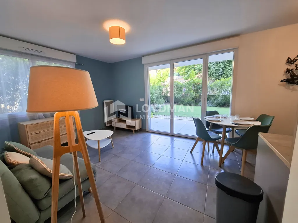 Séjour - Appartement de standing avec jardin à Montpellier