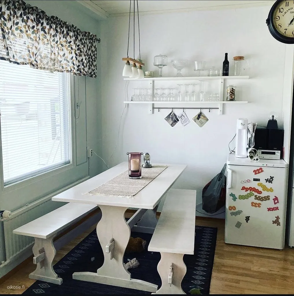 Söögituba - Spacious Apartment with Sauna in Kauhajoki