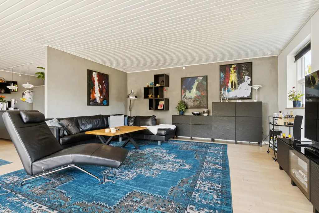 Salón - Villa with Garden in Liseleje