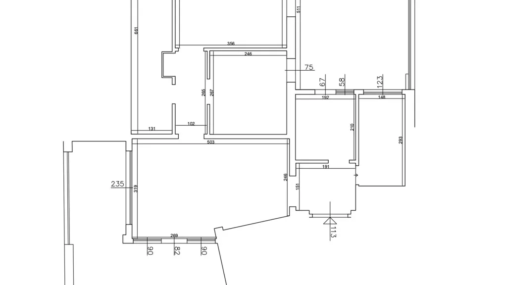 Plan - Panoramic Penthouse with Terrace in Florence