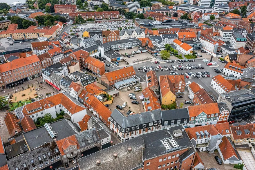 Vue aérienne - Central Property Portfolio in Viborg