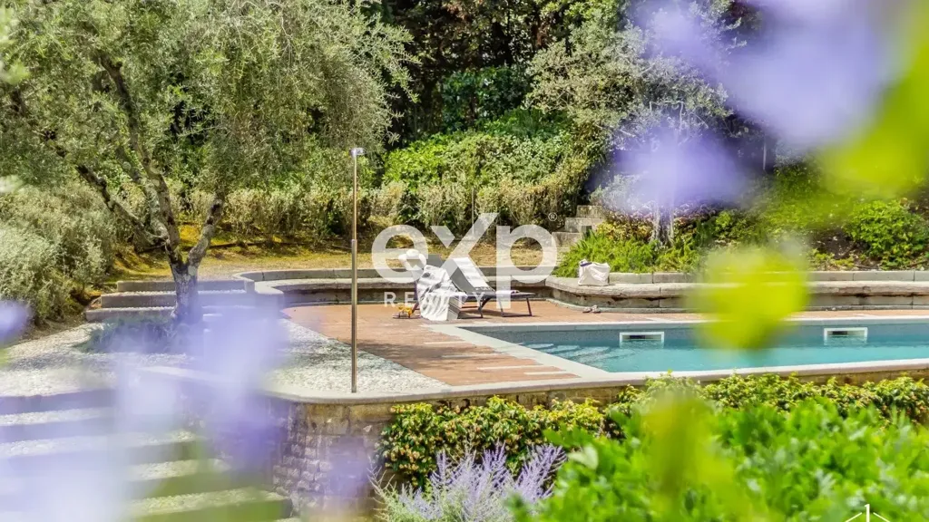 Piscine - Villa with Saline Pool in Montaione