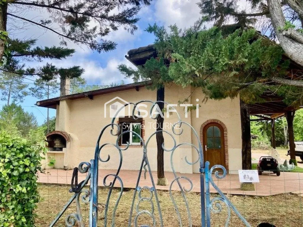 Välivaade - Stone House with Pool in Landes Forest