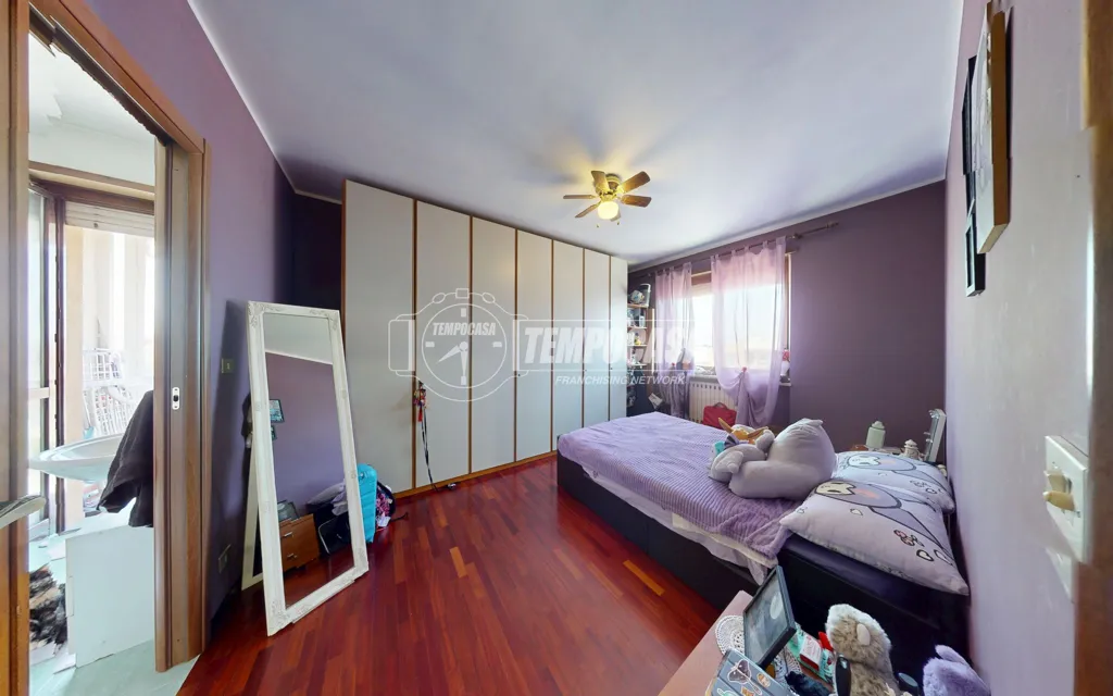 Chambres - Bright Trilocale with Balcony in Mappano