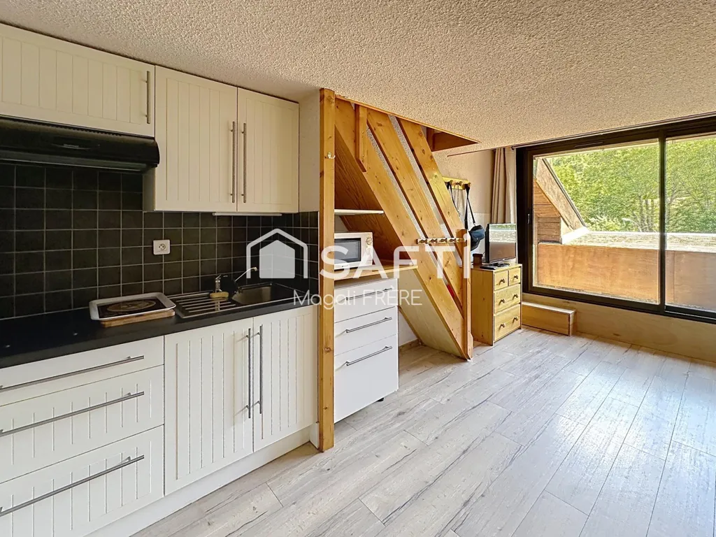 Cucina - Duplex with Mountain View in Ancelle