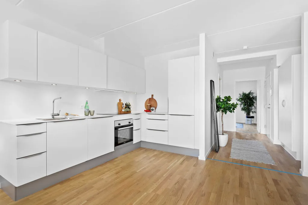 Köök - Apartment with Water Access in Copenhagen