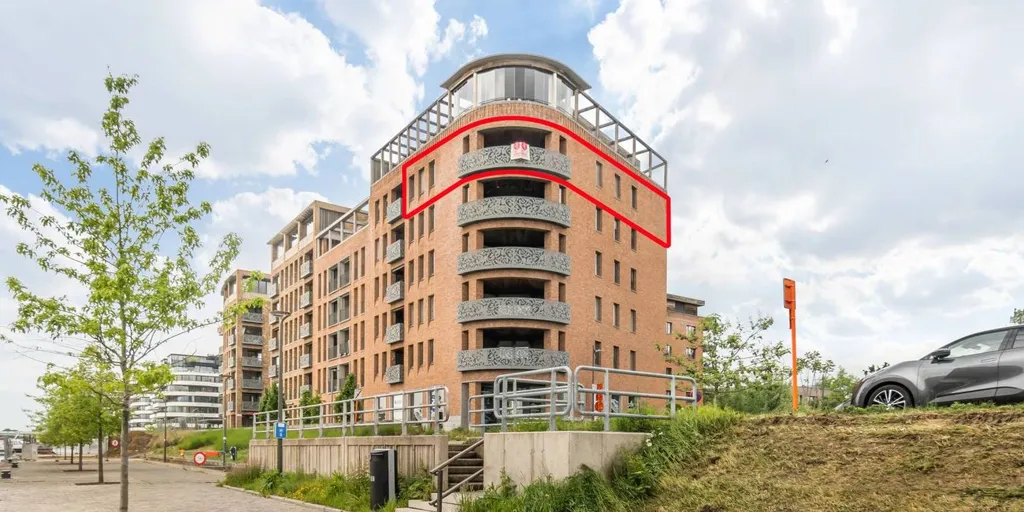 Extérieur - Appartement de luxe avec terrasse ensoleillée à Hasselt