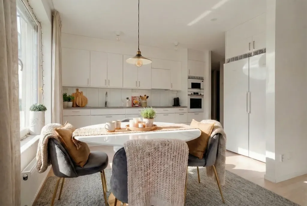 Söögituba - Modern Flat with Balcony in Öster