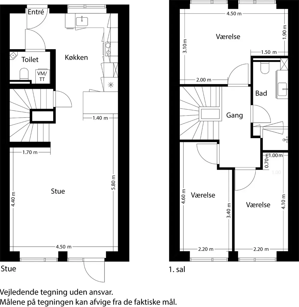 Plaan - 4-Bedroom Terraced House in Vejle