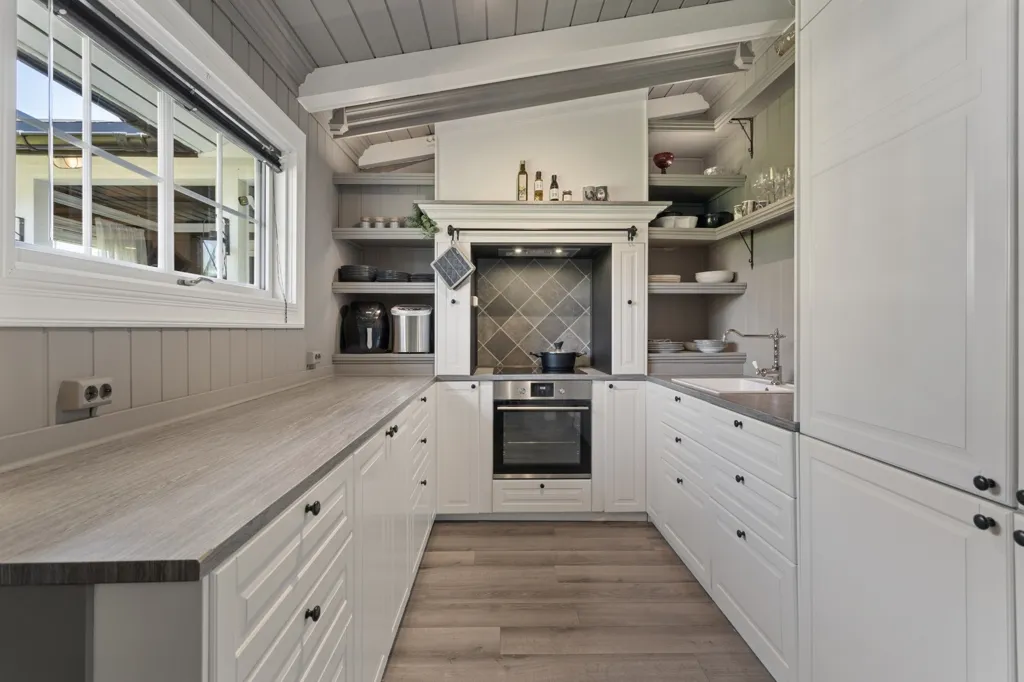 Cuisine - Cottage with Glomma Proximity in Braskereidfoss