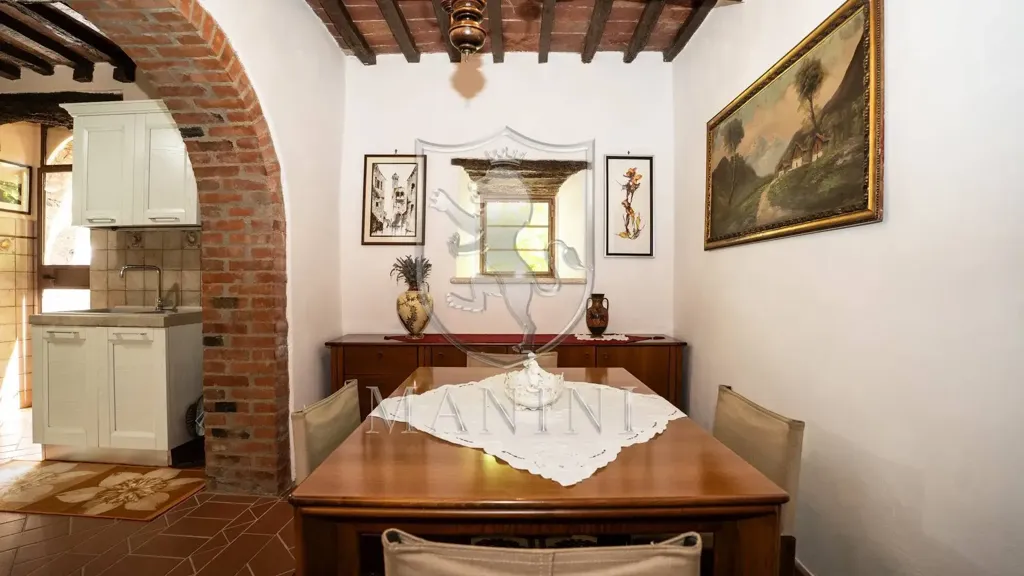 Salle à manger - Historic Castle with Garden in Sinalunga