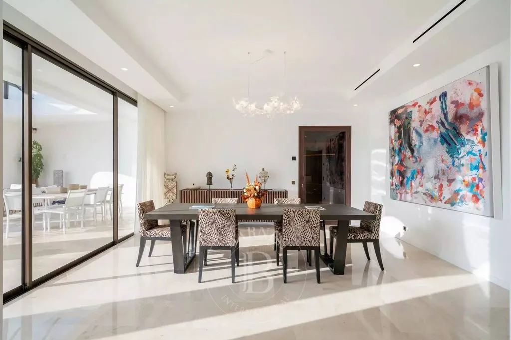 Söögituba - Luxury Villa with Sea View in Cap d'Antibes