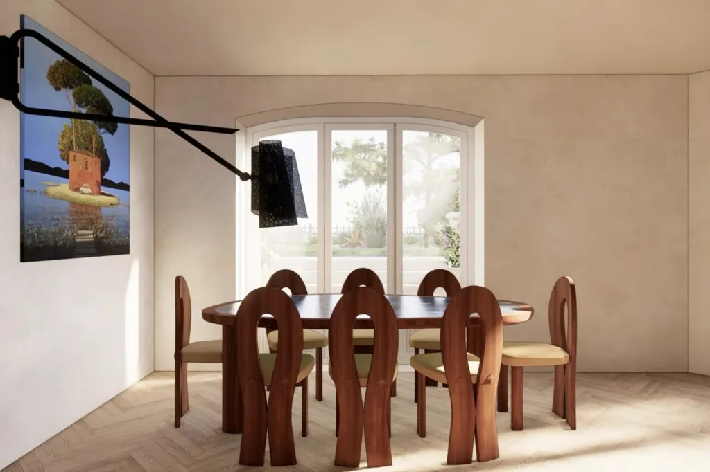 Söögituba - Historic 3-Bed Apartment with Beach Access in Arcachon