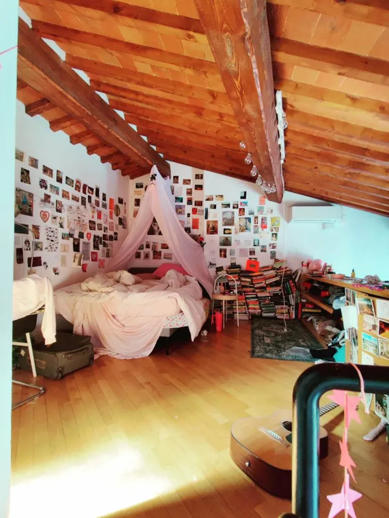 Chambres - 6-Bedroom Apartment with Balcony in Florence