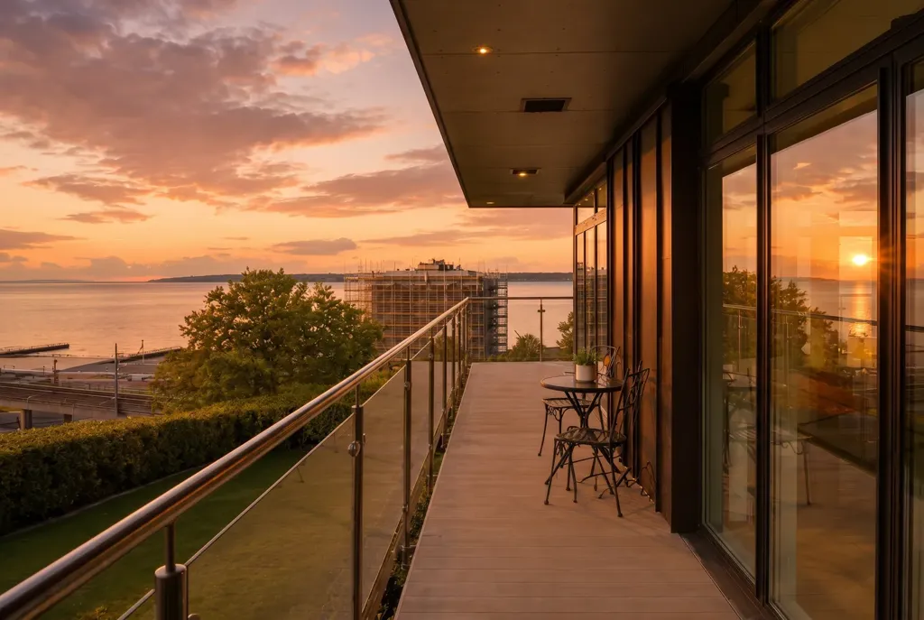 Balcon - Architectural Villa with Sea View in Helsingborg