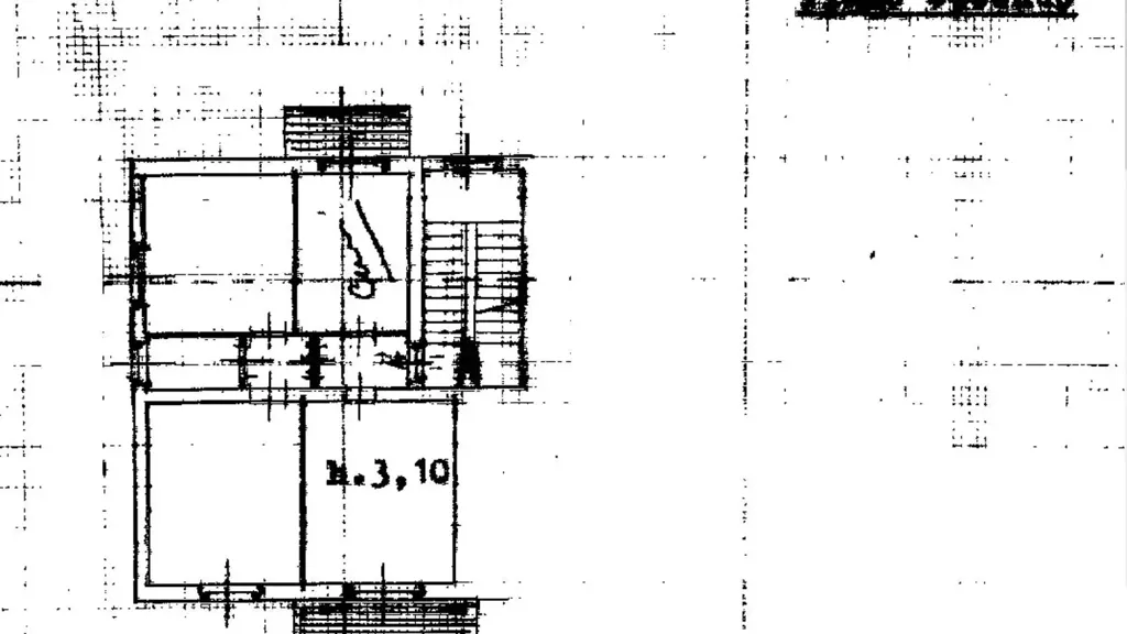Plan - Modernised Apartment with Terraces in Grosseto