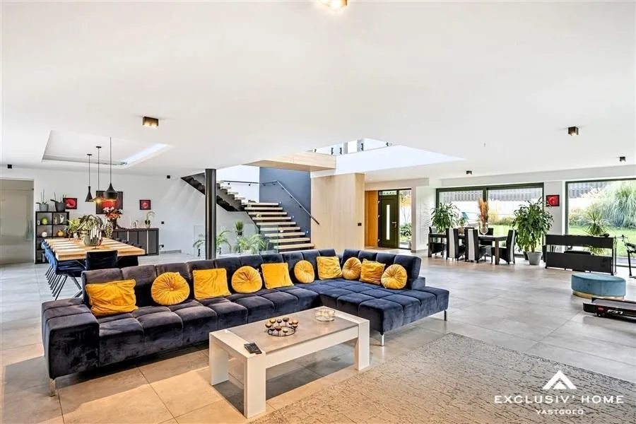 Séjour - Villa Moderne avec Spa à Bruxelles Ouest