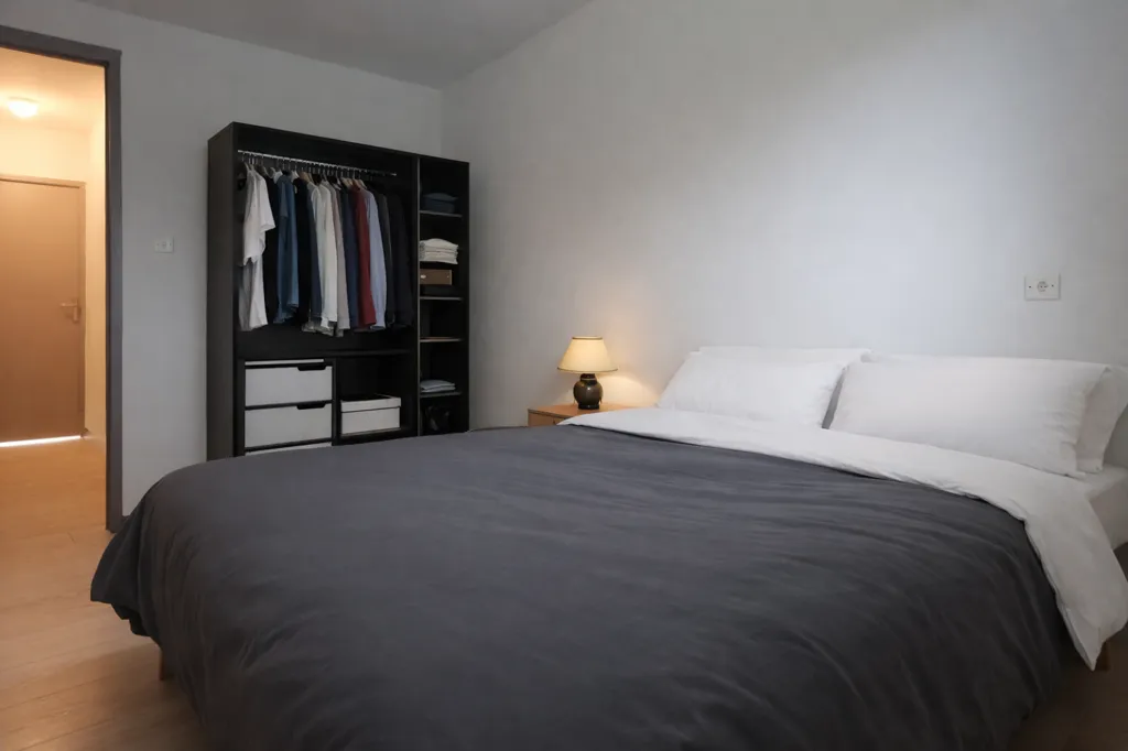 Chambres - Appartement T4 avec loggia à Narbonne