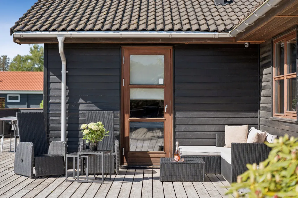 Terrass - Vacation House with Pool near Hals