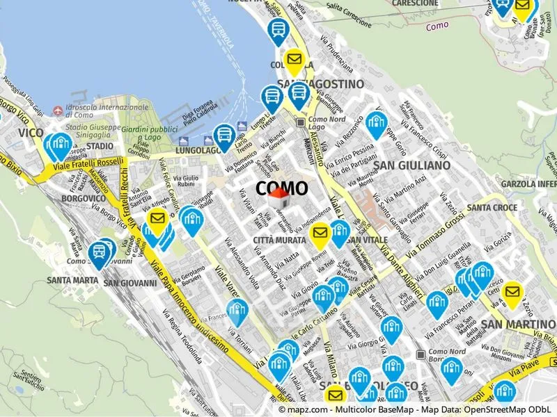 Modern Studio in Historic Centre, Como