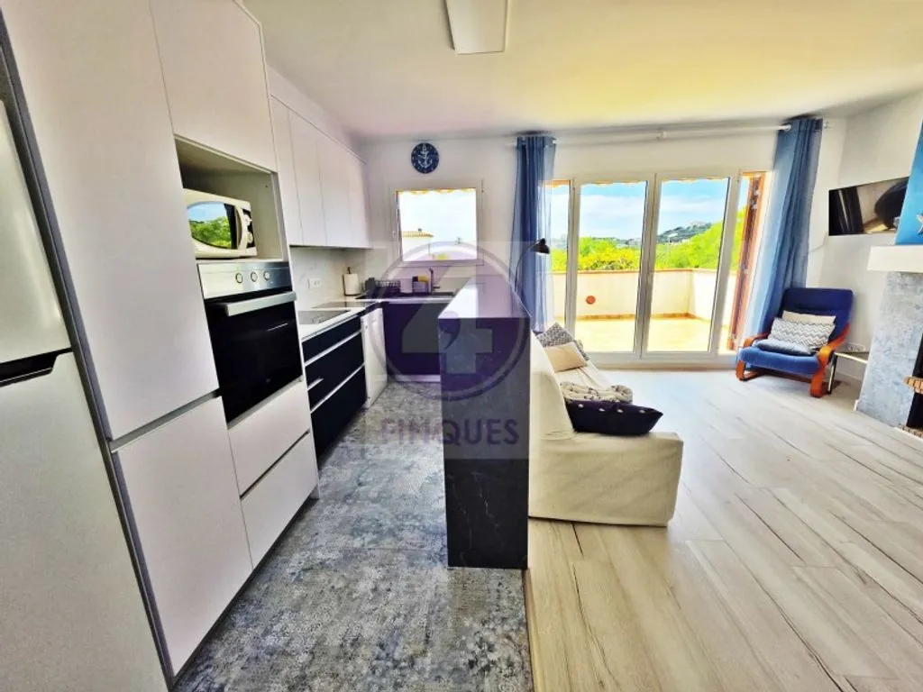 Cuisine - Apartment with Pool and Terrace in Sant Pol