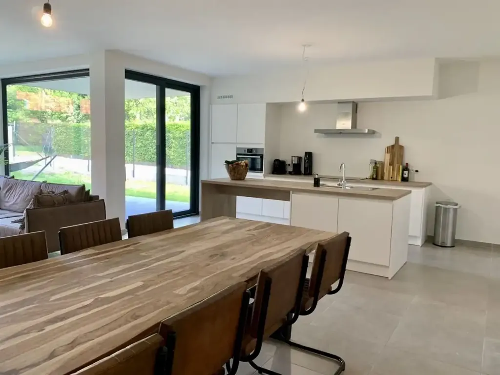 Sala da pranzo - Ground Floor Apartment with Garden in Waregem