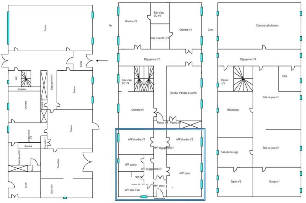 Plan - Maison d'Hôtes de Caractère avec Piscine à Félines-Termenès