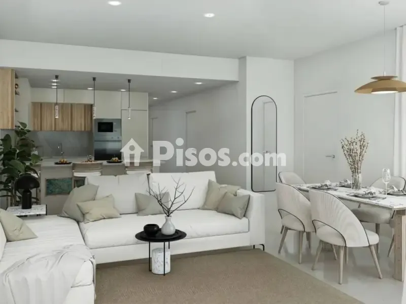 Living Room - Modern Chalet with Private Pool in Los Alcázares