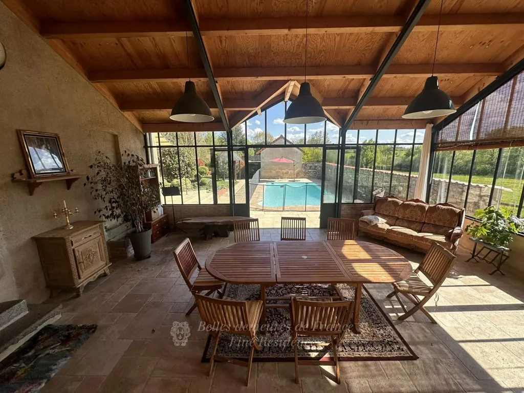 Terrace - 19th Century Manor with Pool in Vendée