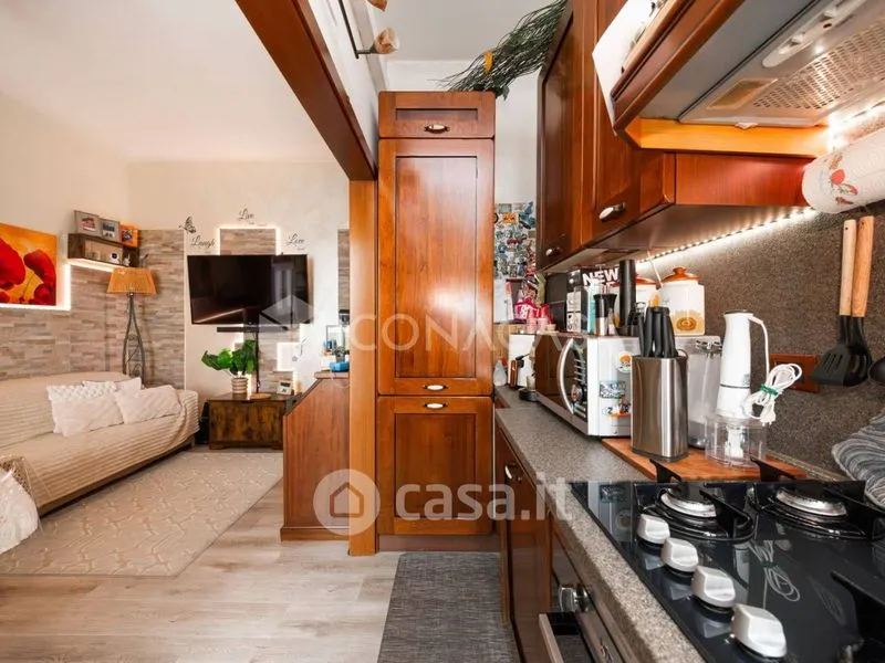 Cuisine - Trilocale with Balcony in Bologna