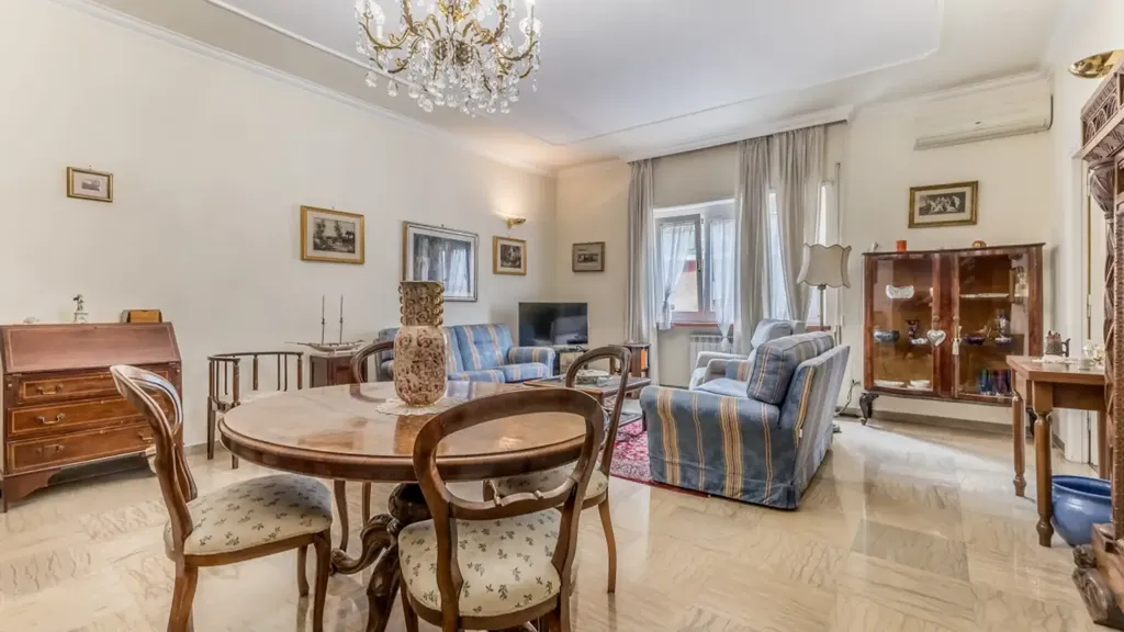 Sala da pranzo - Apartment with Balcony in Talenti, Rome