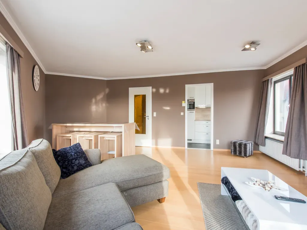 Séjour - Appartement avec vue sur le centre-ville à Blankenberge