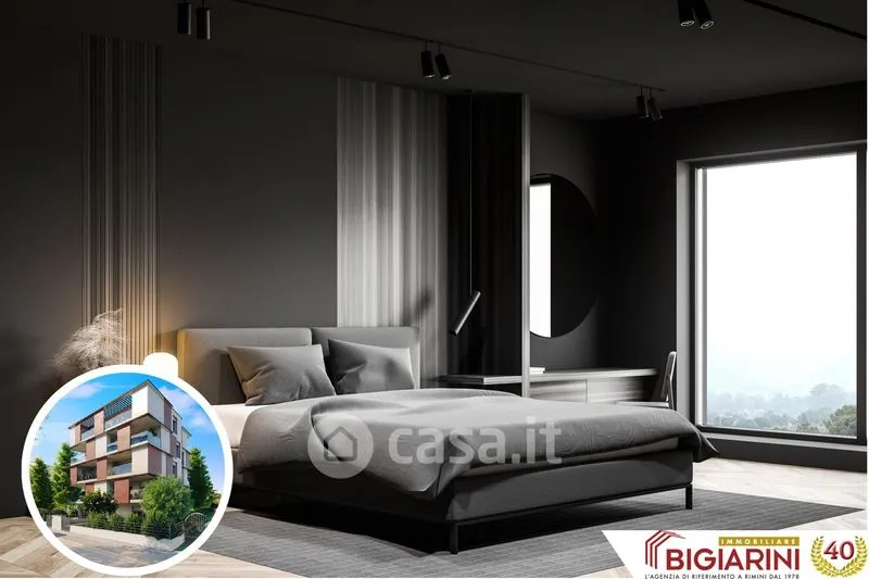 Chambres - Trilocale with Balcony in Rimini