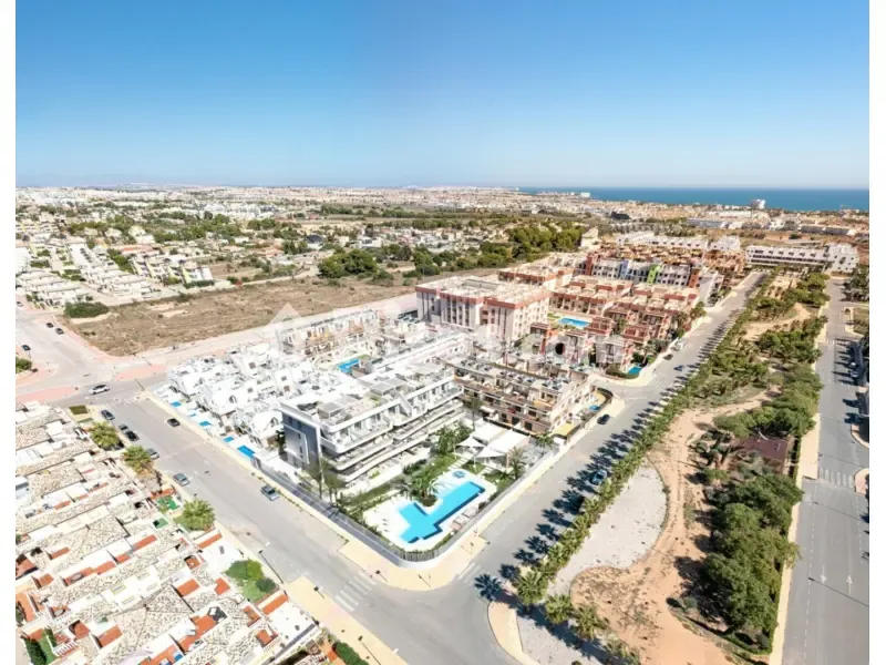 Vue aérienne - New Build Apartment with Gym in Lomas de Cabo Roig