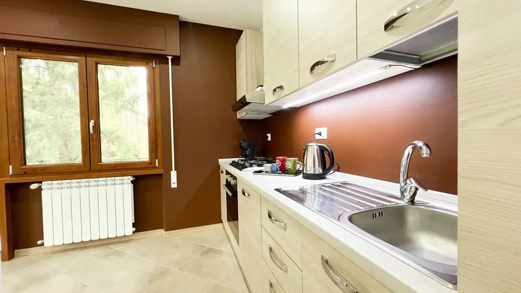 Köök - Luxury Flat with Balcony in Fiuggi