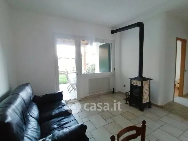Séjour - Rustic Trilocale with Garden in Ballabio