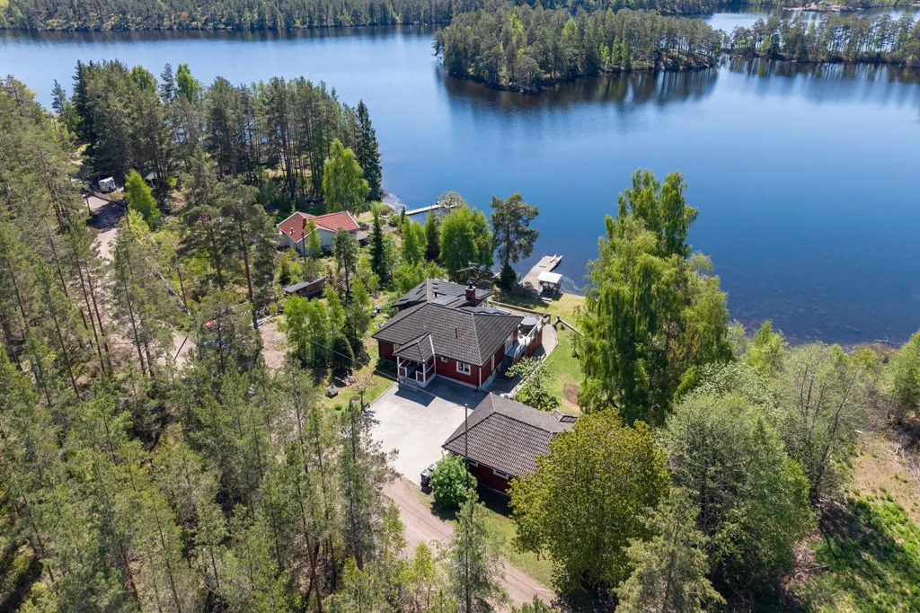 Õhuvaade - Suterräng Villa with Private Beach in Sandstrand