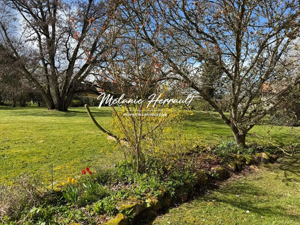 Jardin - Longère de Charme avec Terrasse à Volnay