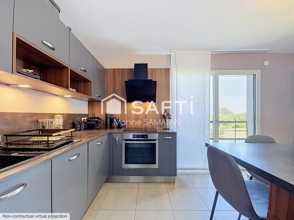 Cucina - T5 Apartment with Terrace in Feigères
