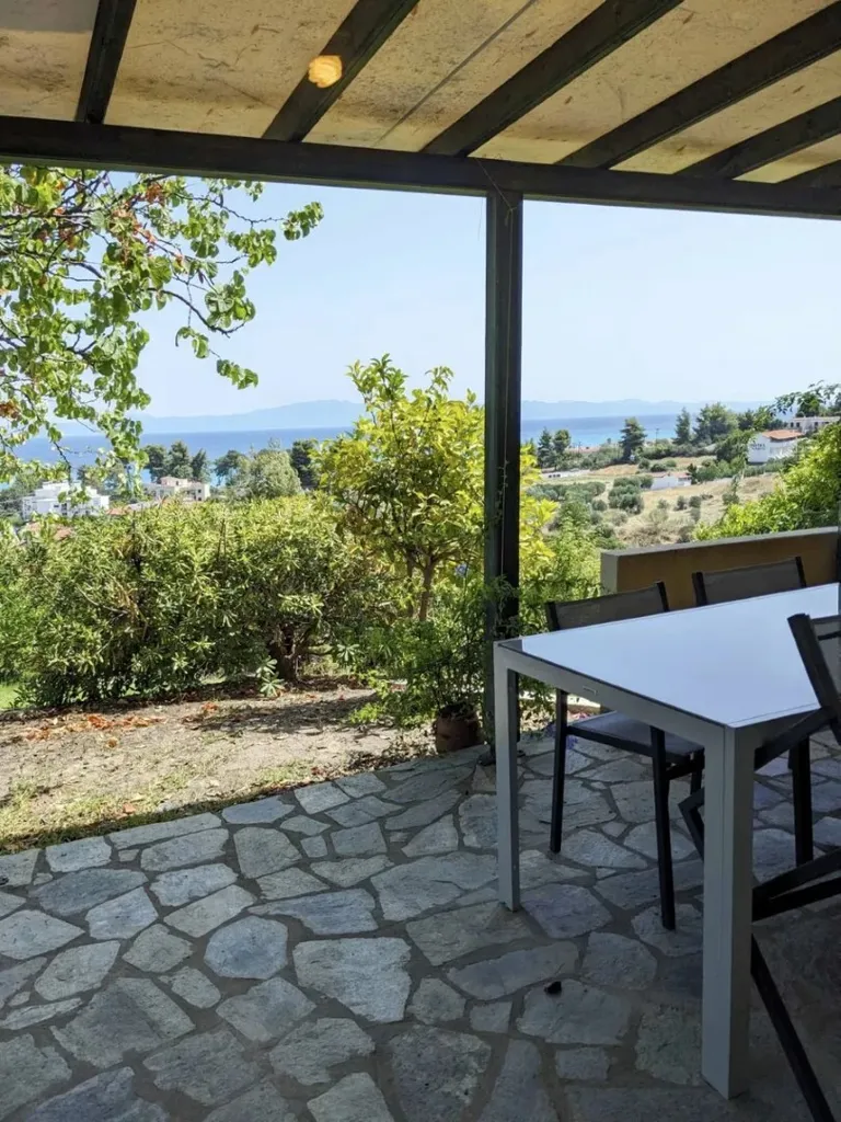 Terrasse - Maisonette with Pool in Kassandra, Chalkidiki