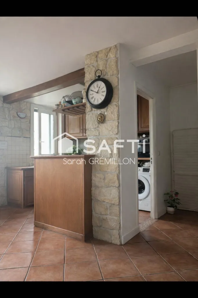 Cucina - Charming Duplex with Park View near Antony