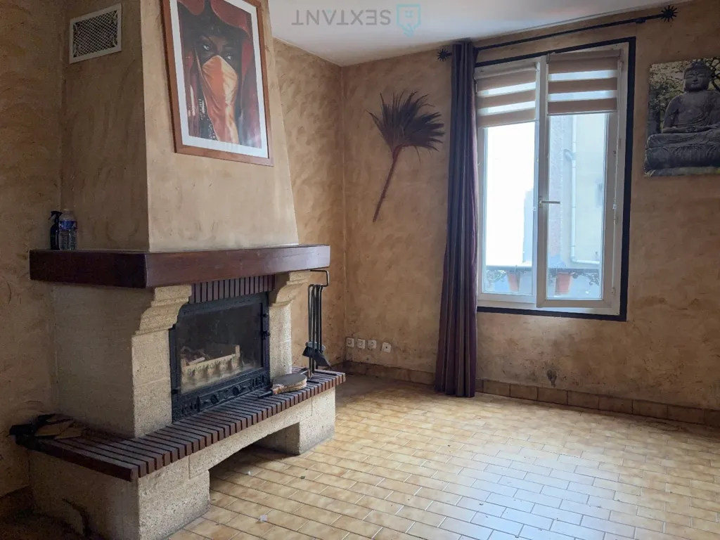Soggiorno - Duplex Apartment in Central Le Havre