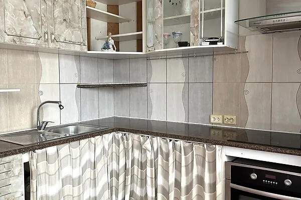 Cuisine - Apartment with Green View in Valga
