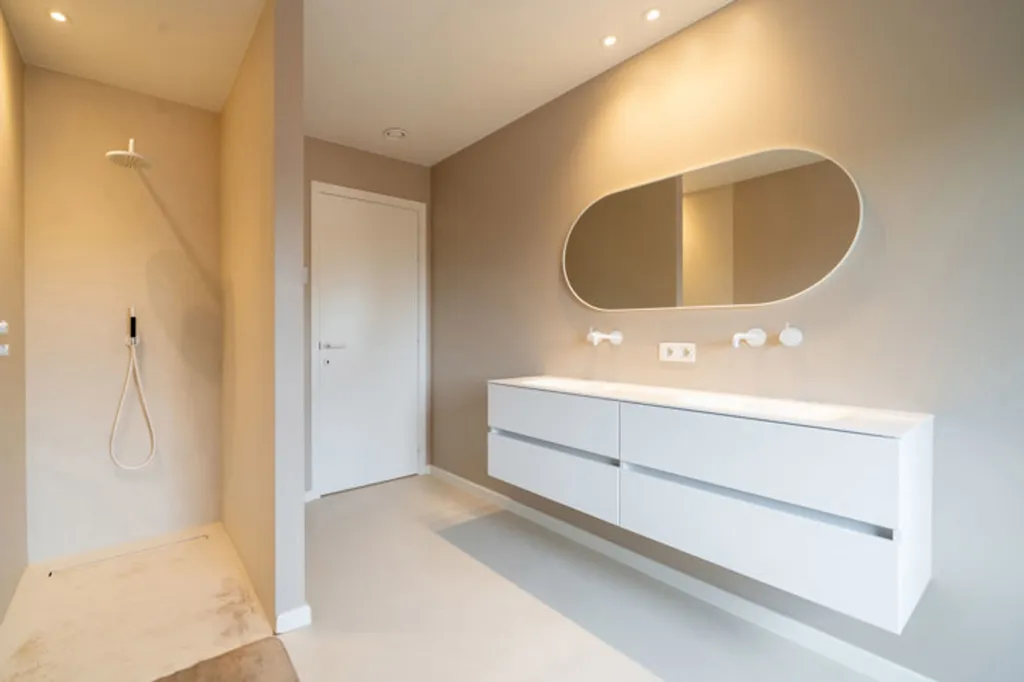 Salles de bain - Nouvelle Villa avec Pratique à Westerlo