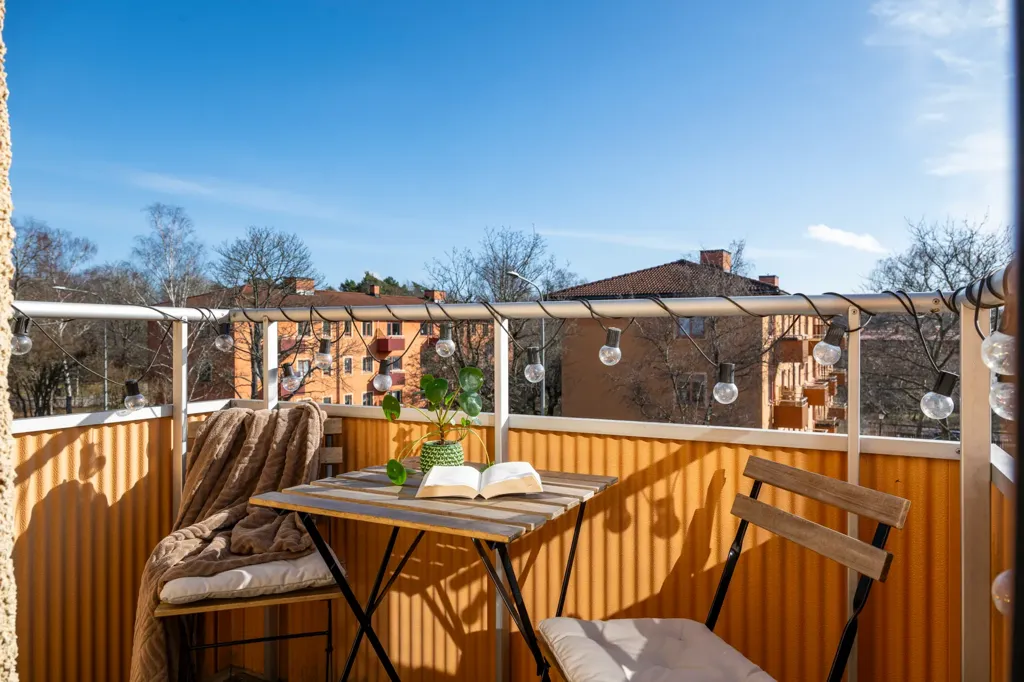 Balcon - Appartement 2 pièces à Bromma